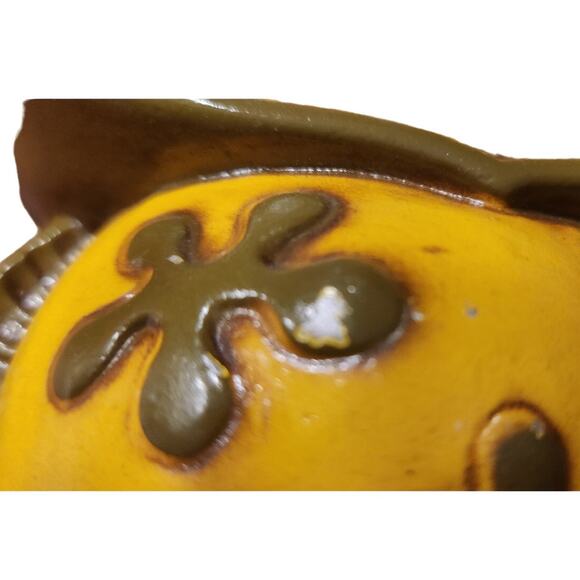 Pair Retro Sexton USA Owl Wall Plaque #970 Set Cast Metal 70s Avocado Green VTG - Picture 10 of 15